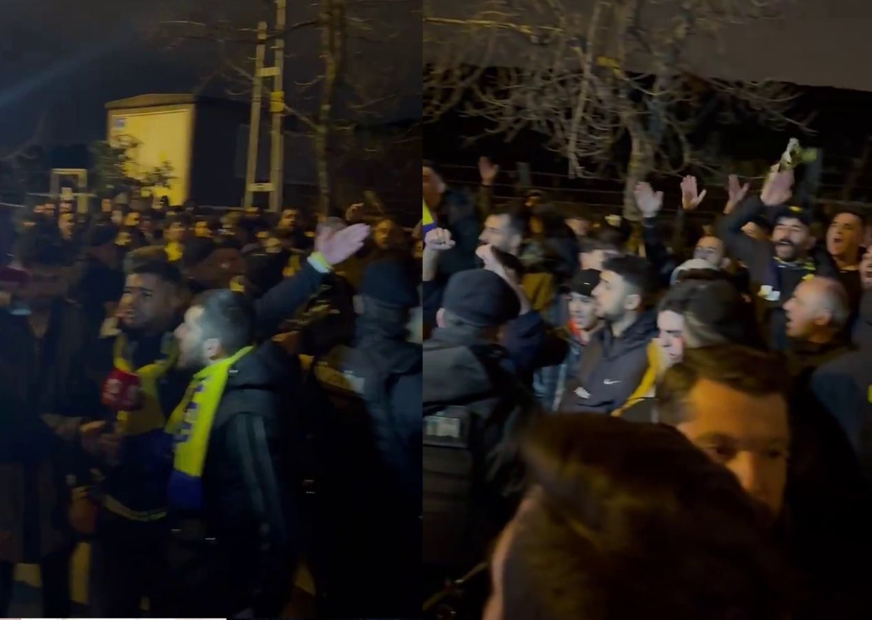 Tepkiler sokaklara taştı! Fenerbahçe taraftarından Samandıra çıkarması!