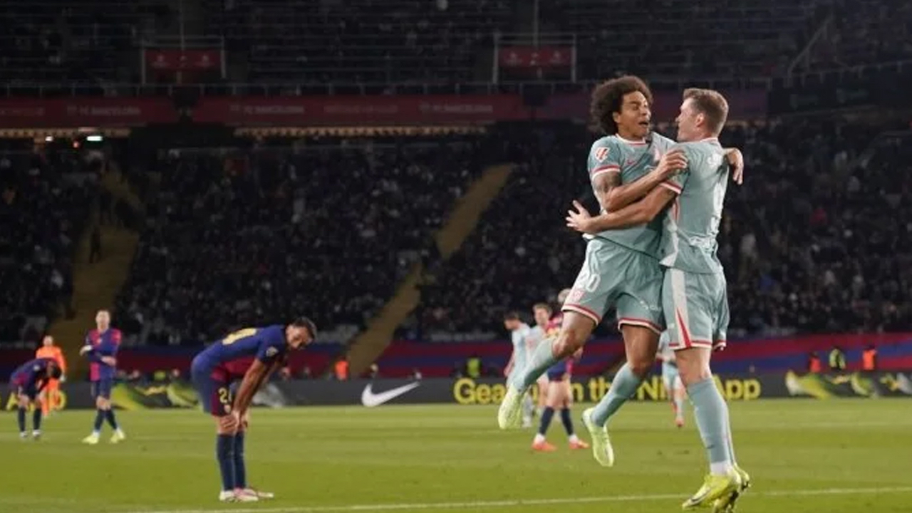 Barcelona'ya bir darbe de Atletico Madrid'den! Alexander Sörloth uzatmalarda fişi çekti