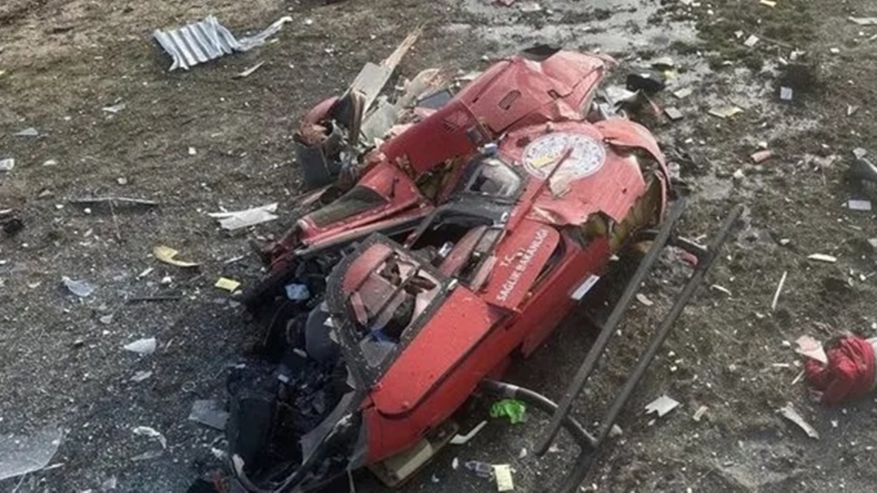 Düşen ambulans helikopterde ölenlerin kimlikleri belli oldu