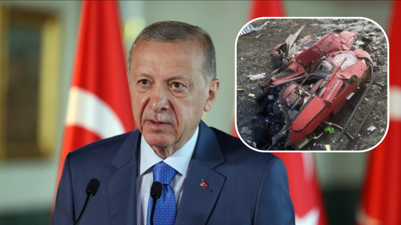 Cumhurbaşkanı Erdoğan'dan Muğla'daki helikopter kazasında ölenler için taziye mesajı
