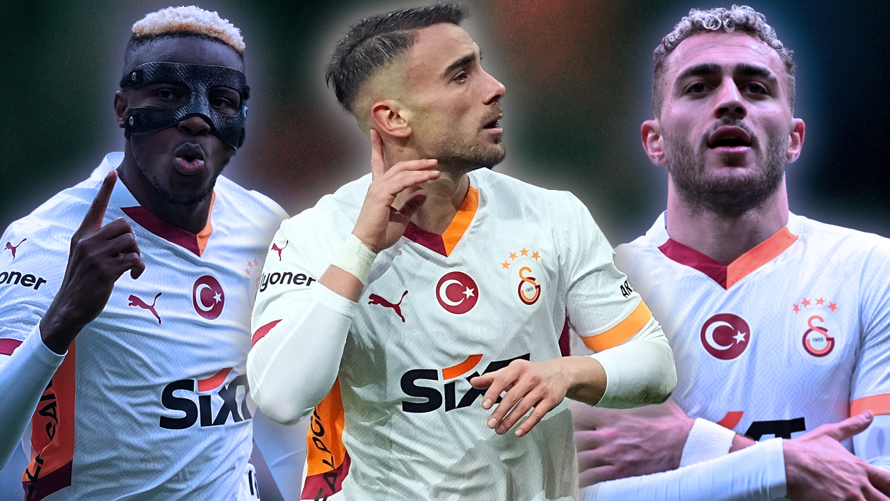 Galatasaray Kayseri'de gövde gösterisi yaptı, 5 golle zafere uçtu! Zirvede puan farkı 8'e çıktı