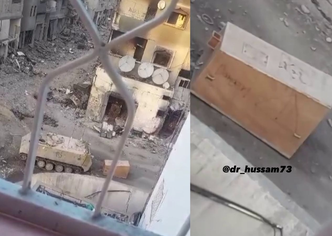 Hastane önünde bomba kapanı! Başhekim paylaştı! İşte İsrail'in katil robotları!