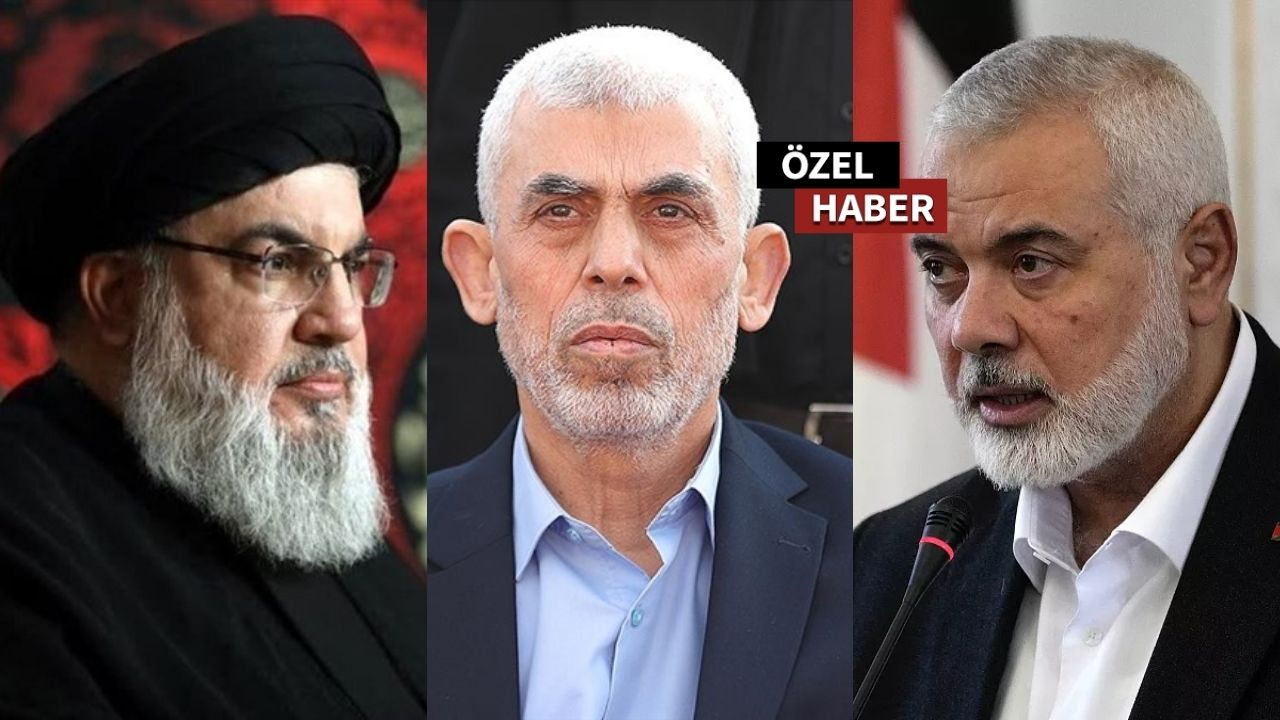 Korkunç şüphe araştırılıyor! Haniye, Nasrallah ve ekibi ile Sinvar’ın yerini rejim bildirdi