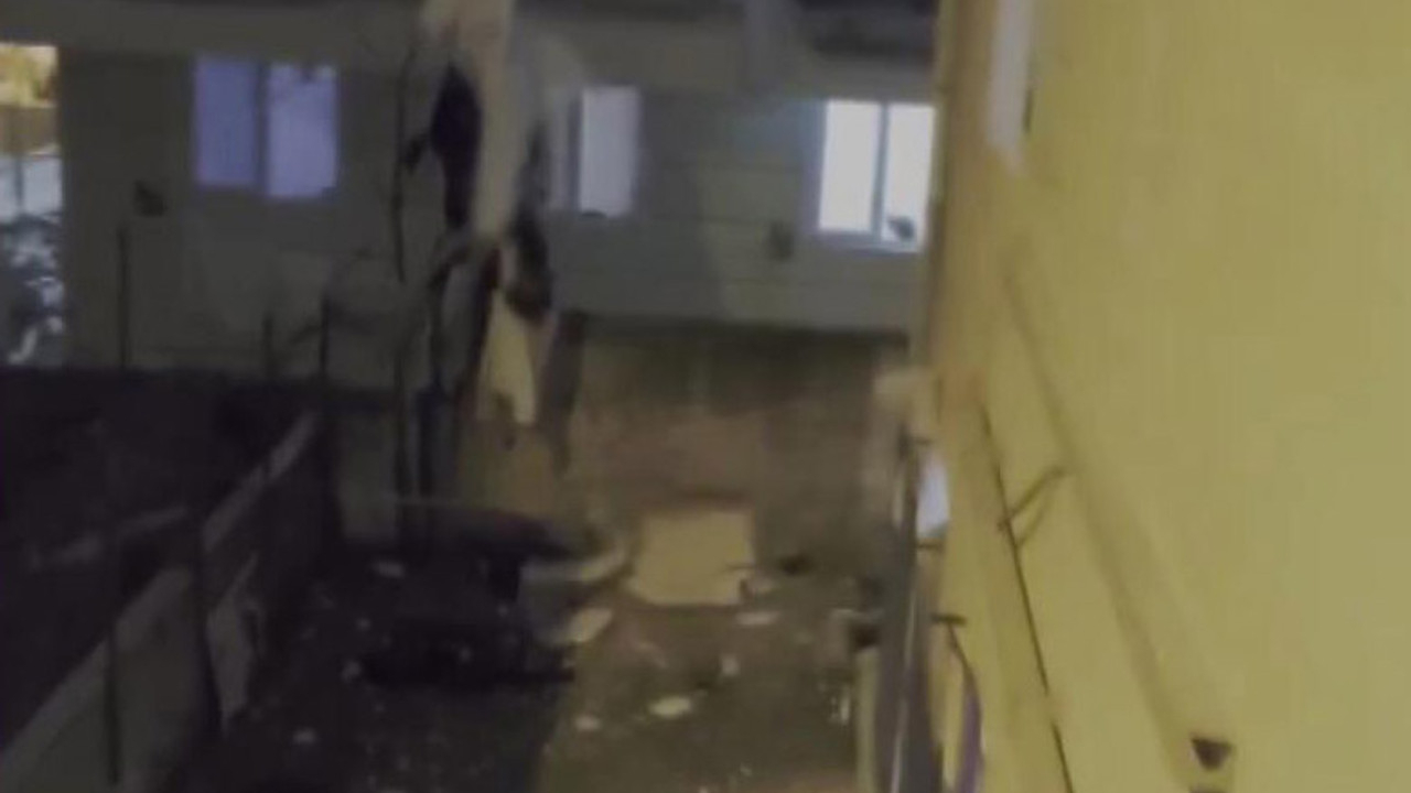 İstanbul Ümraniye'de patlama; binada hasar oluştu