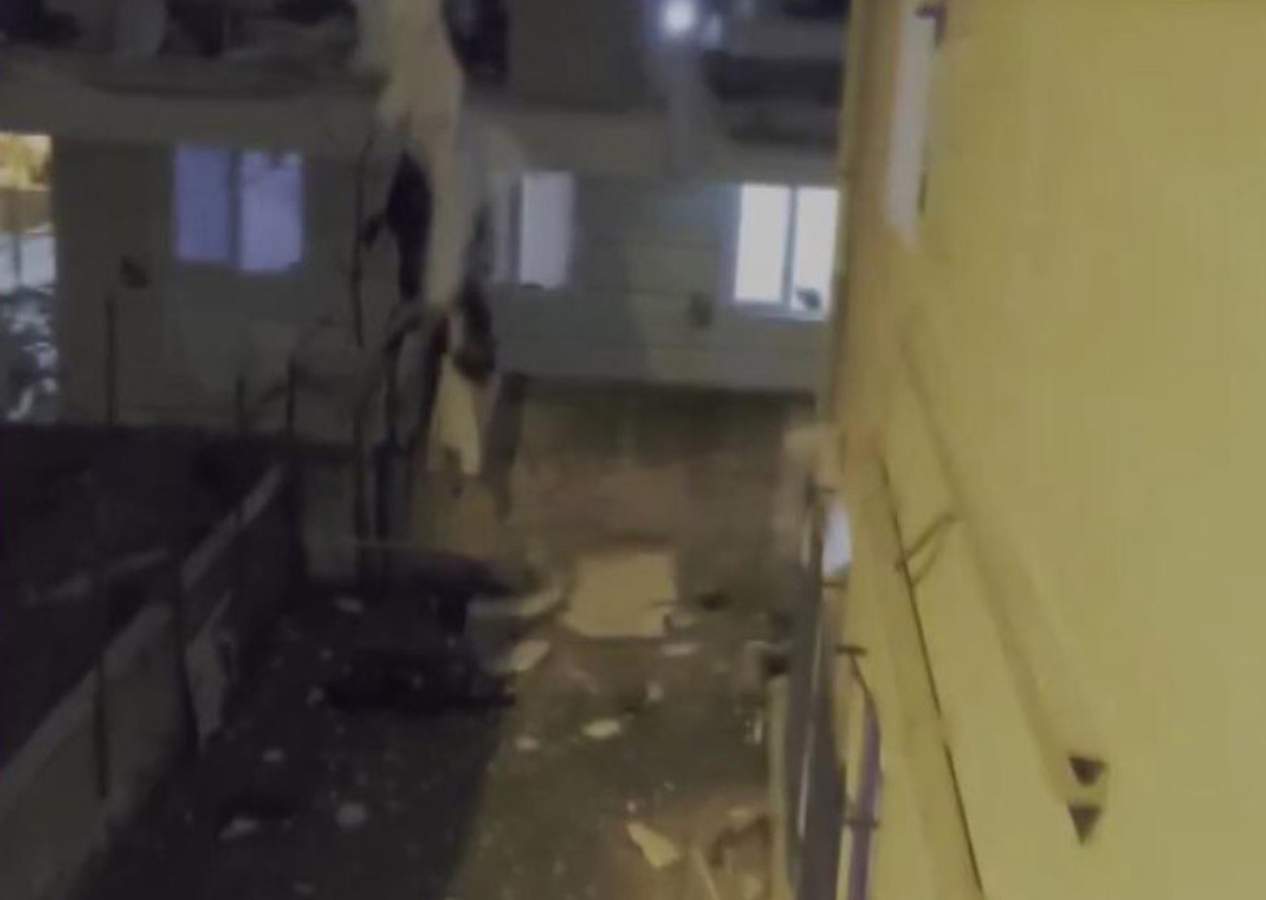 İstanbul Ümraniye'de patlama; binada hasar oluştu