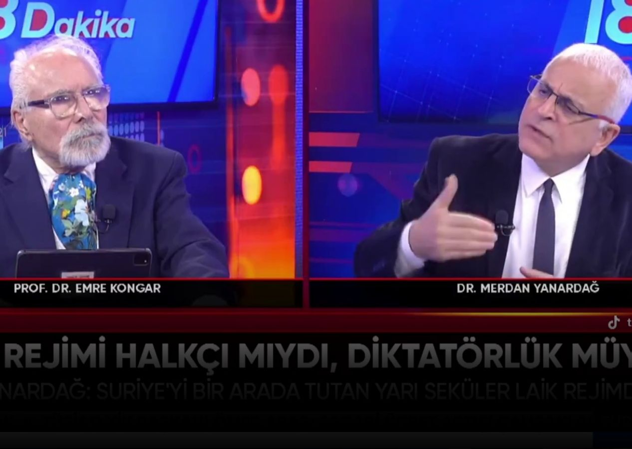 CHP'den çıt yok! Merdan Yanardağ'dan skandal yorum: BAAS Suriye'nin CHP'sidir!