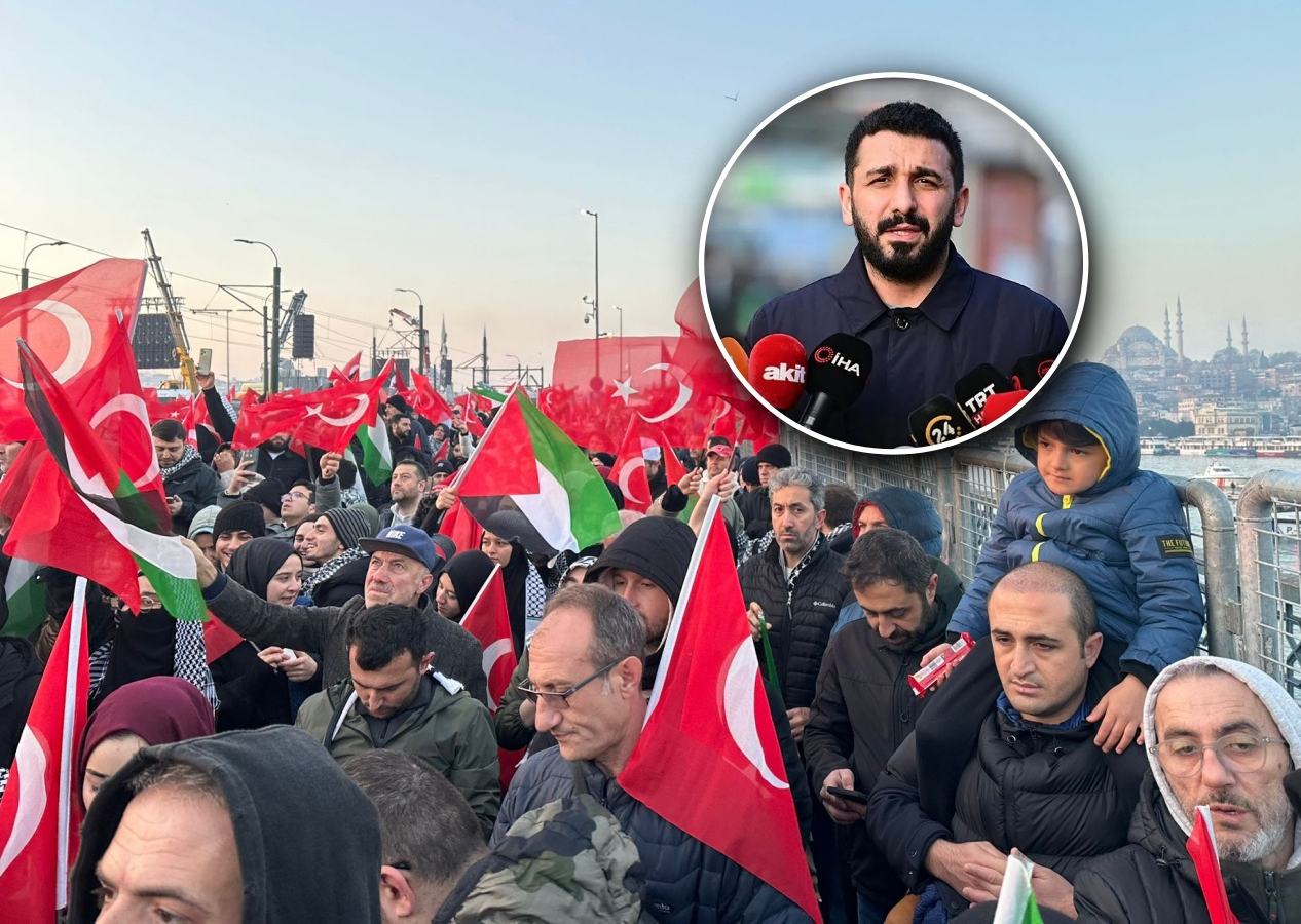 İstanbul'dan dünyaya Gazze mesajı! TÜGVA Başkanı İbrahim Beşinci: Zafer bizim olacak!