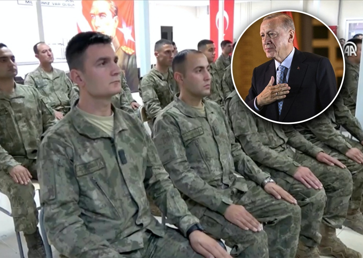 Cumhurbaşkanı Erdoğan, Batman'da görev yapan Mehmetçik'in yeni yılını kutladı