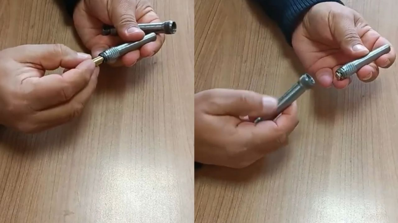 Polisin şüphesi isabetli çıktı! Mersin'de ele geçirildi! Kalem değil suikast tabancası!