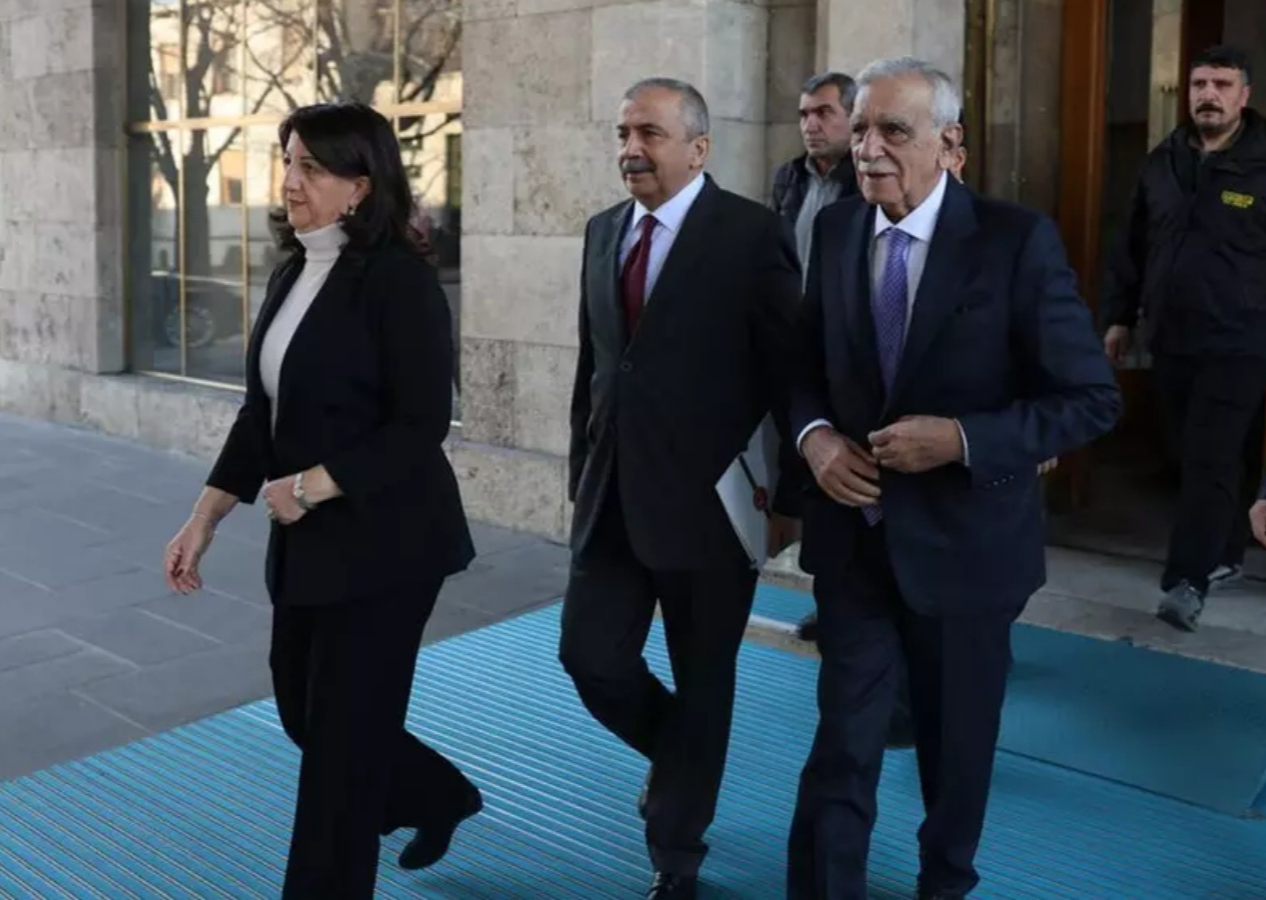 DEM Parti heyeti, Numan Kurtulmuş ile görüştü! "Umutluyuz" mesajı...