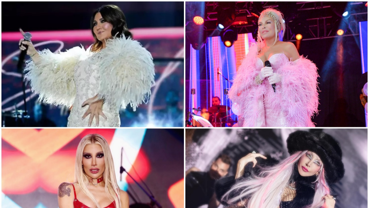Sahne kıyafetleriyle 2025'te göz kamaştırdılar! İşte ünlülerin yılbaşındaki konser tarzları
