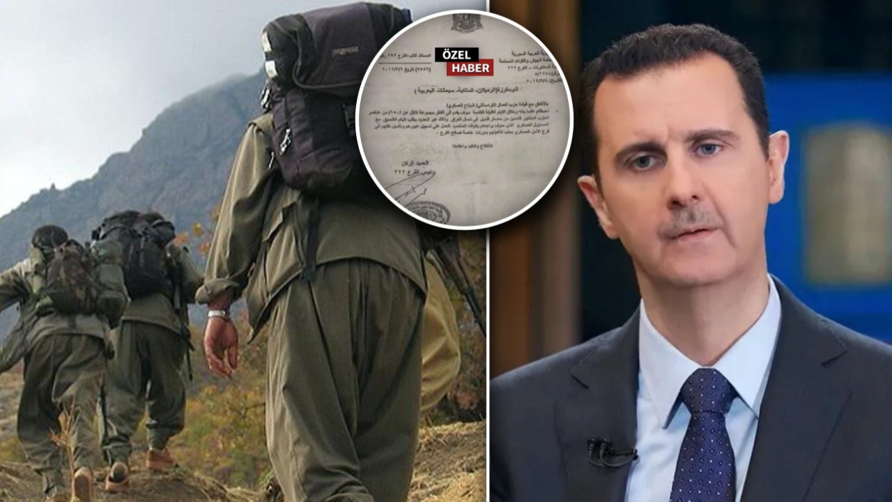 İşte Esad ve PKK ortaklığı! Bölücü teröristler askeri istihbarat kampında özel kurslarda eğitilmiş