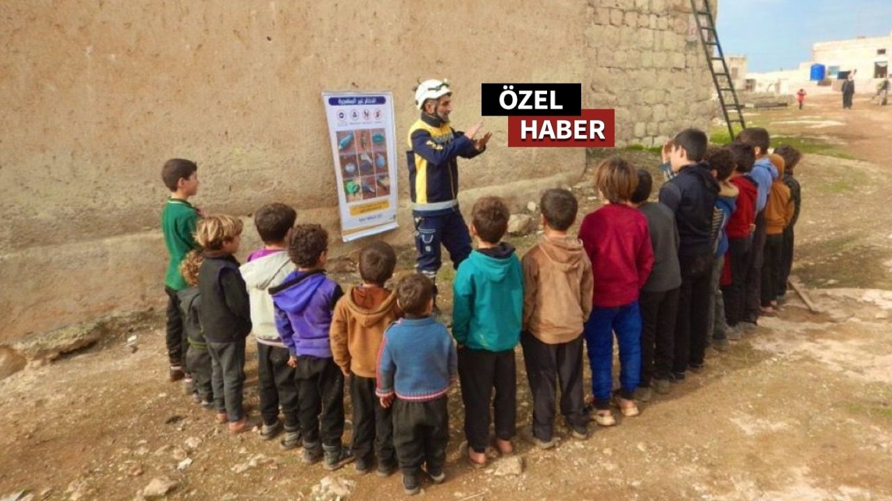 Dersimiz mayın! Suriye’de çocuklar mayın tehlikesiyle karşı karşıya