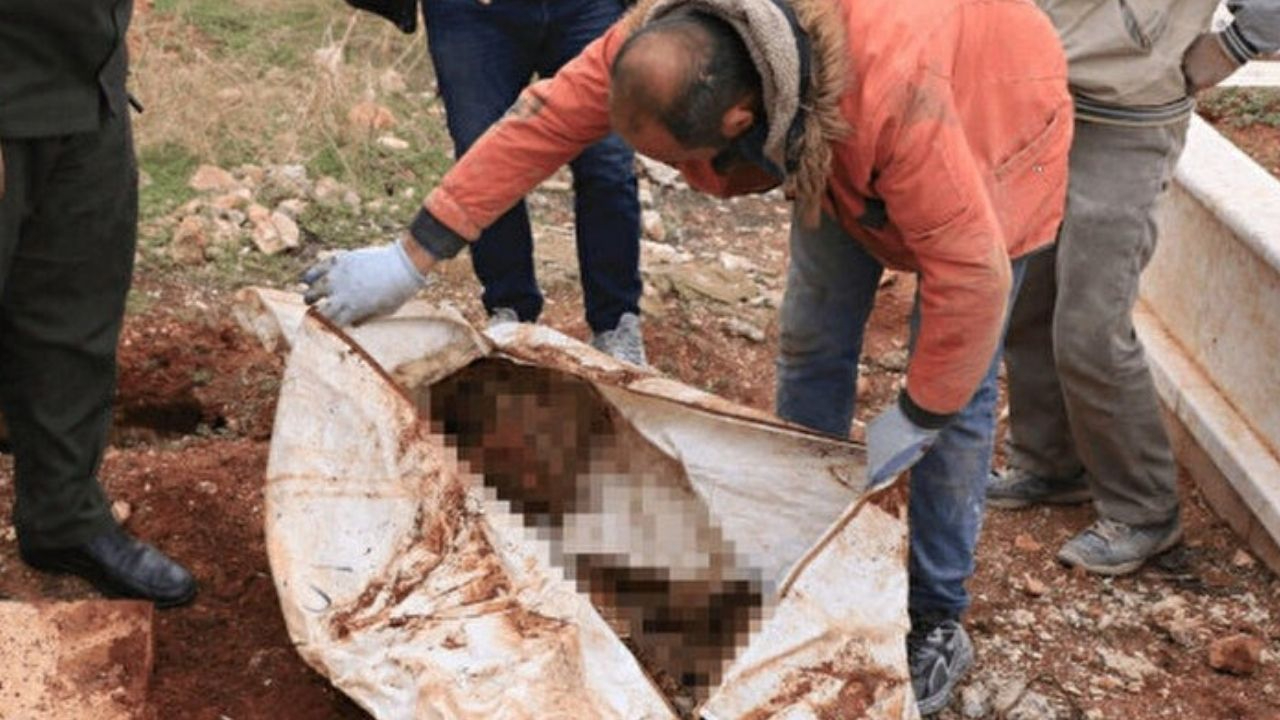 Halep'te dehşet verici keşif: Toplu mezar bulundu ceset kalıntıları ortaya çıktı