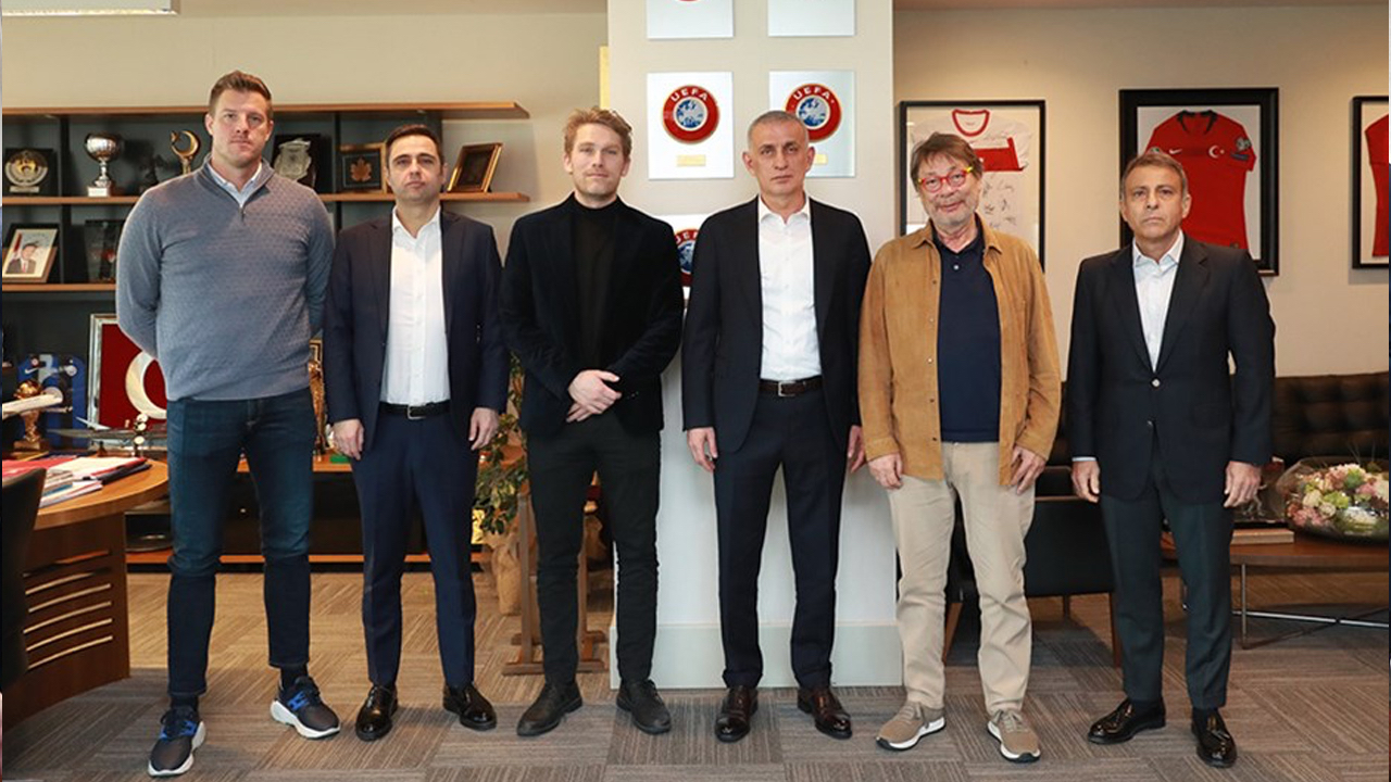 Göztepe'den TFF Başkanı İbrahim Hacıosmanoğlu'na ziyaret! Gündem yabancı hakem