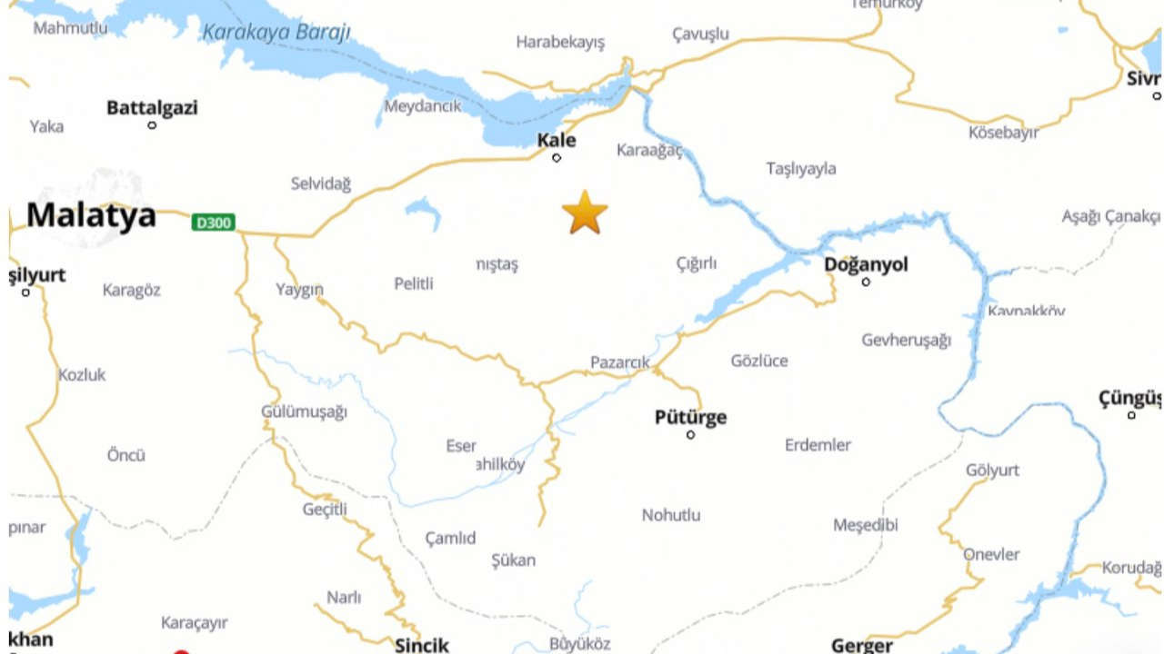 Deprem kuşağındaki Malatya’da sarsıntı