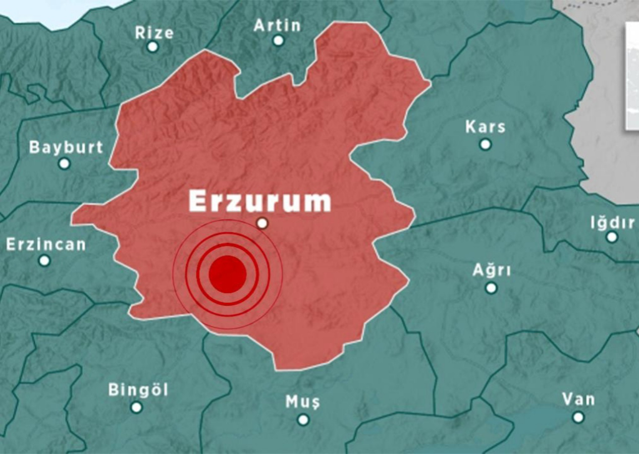 Erzurum'da sabaha karşı korkutan deprem! 4.5 ile sallandı! Çevre illerden de hissedildi: Artçılar devam ediyor!