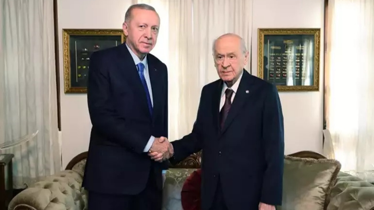 Cumhurbaşkanı Erdoğan ile Devlet Bahçeli'nin görüşmesi sona erdi