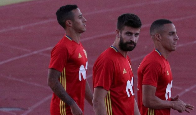 İspanyol taraftarlardan Gerard Pique'ye büyük tepki
