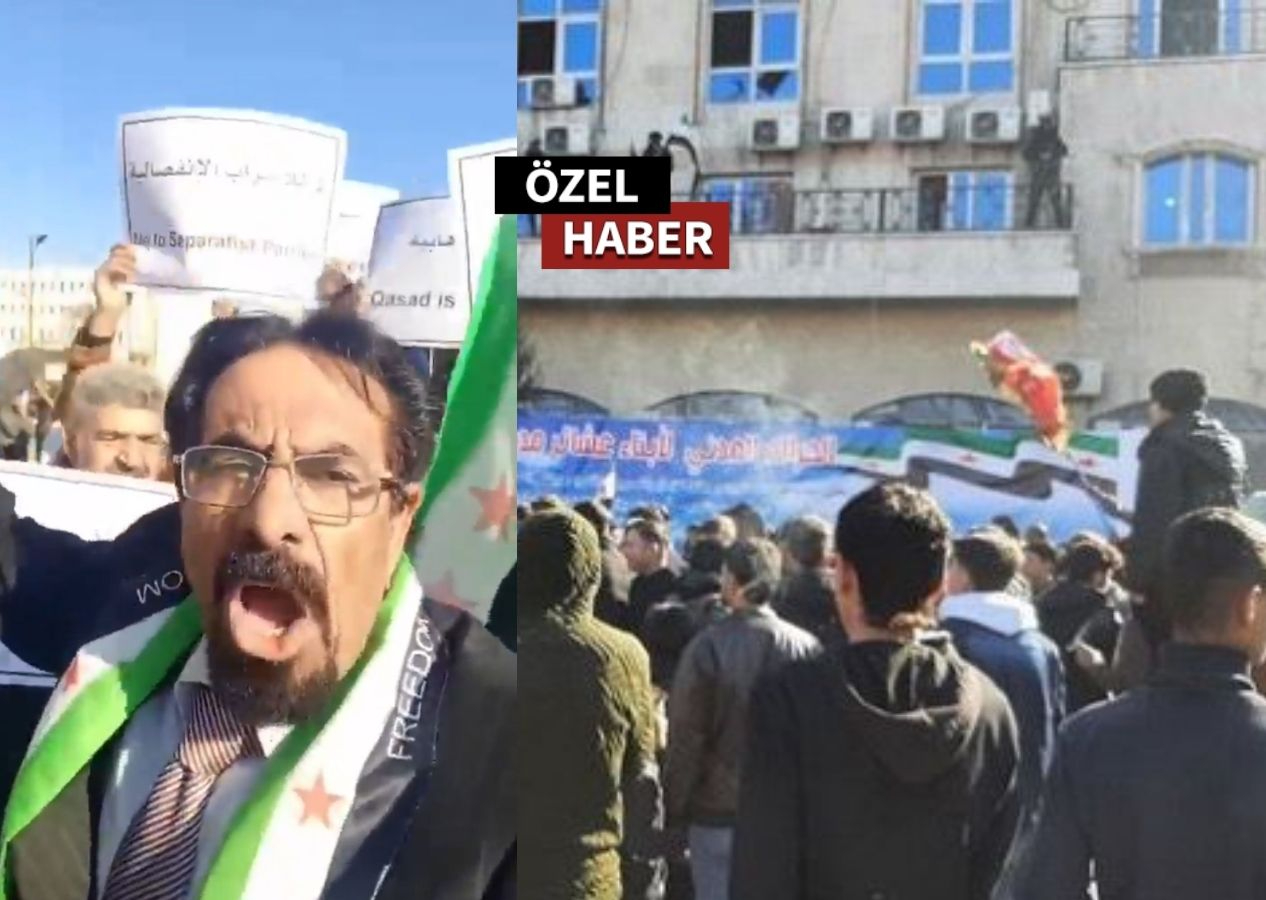 Hiçbir yerde istenmiyor! Suriye’de halk terör örgütüne karşı her yerde ayağa kalktı