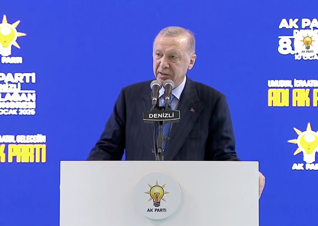 Cumhurbaşkanı Erdoğan, AK Parti'nin Denizli 8. Olağan İl Kongresi'nde konuşuyor! CANLI YAYIN
