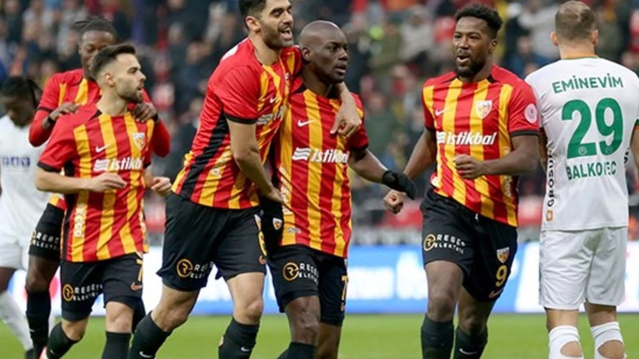 Kayserispor Samsunspor maç özeti 0-1