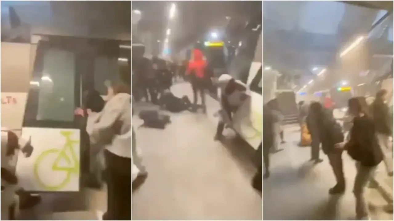 Fransa'da iki tramvay kafa kafaya çarpıştı: Çok sayıda yaralı var!