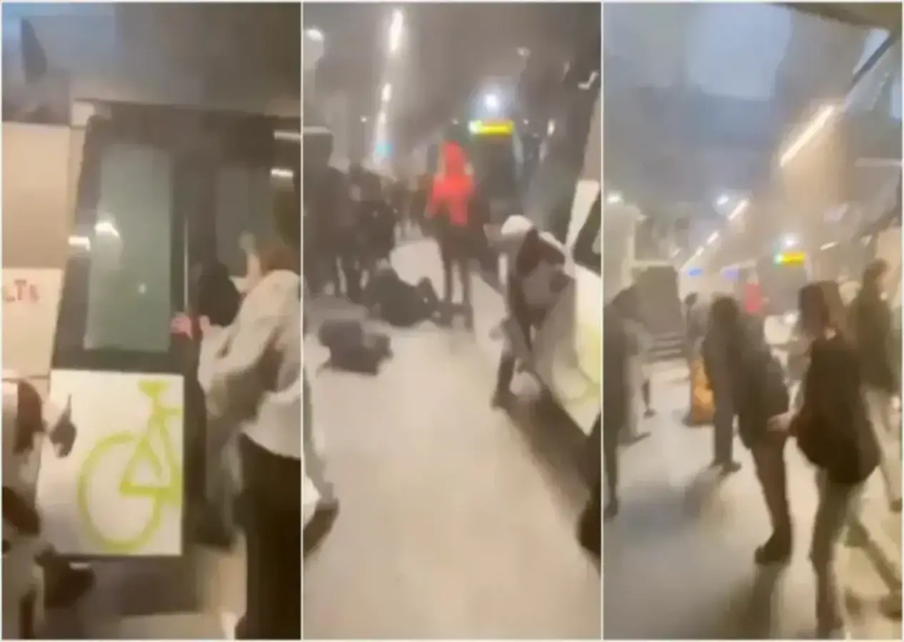 Fransa'da iki tramvay kafa kafaya çarpıştı: Çok sayıda yaralı var!
