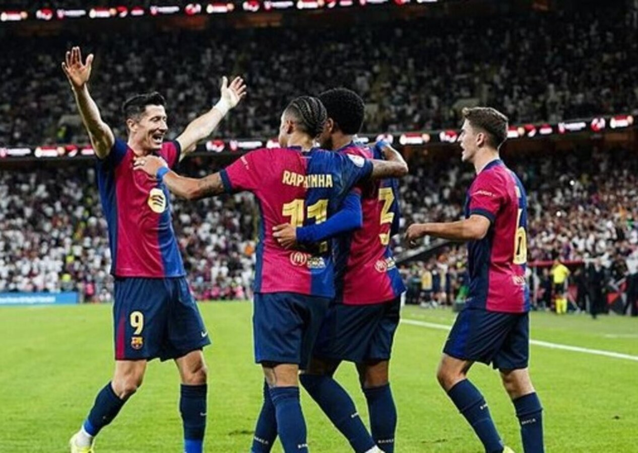 Barcelona gol yağdırdı, Süper Kupa finalinde Real Madrid'i dağıttı! Real Madrid 2 - 5 Barcelona | Finalin özeti