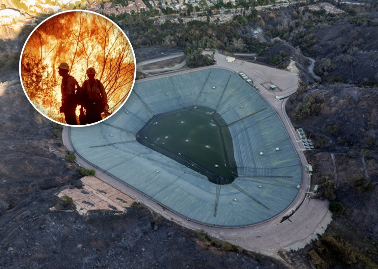 Çuvalladılar! Cayır cayır yanan Los Angeles'ta su sorunu! Rezervuarlar bomboş...