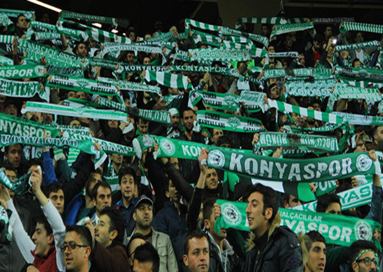 Konya'da Fenerbahçeli taraftarlara Şampiyonlar Ligi ile gönderme!