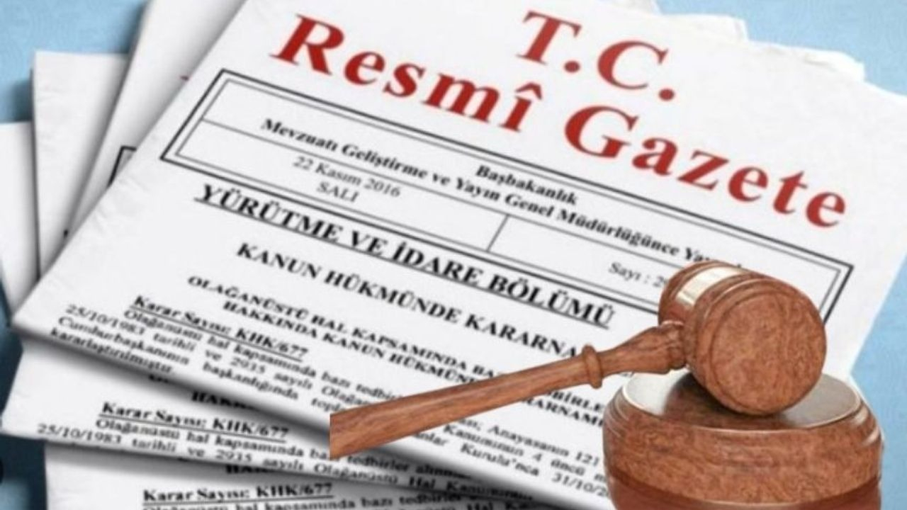 Resmi Gazete'de yayımlandı! 4 ilde İdare 2 ilde Vergi Mahkemesi kuruldu!