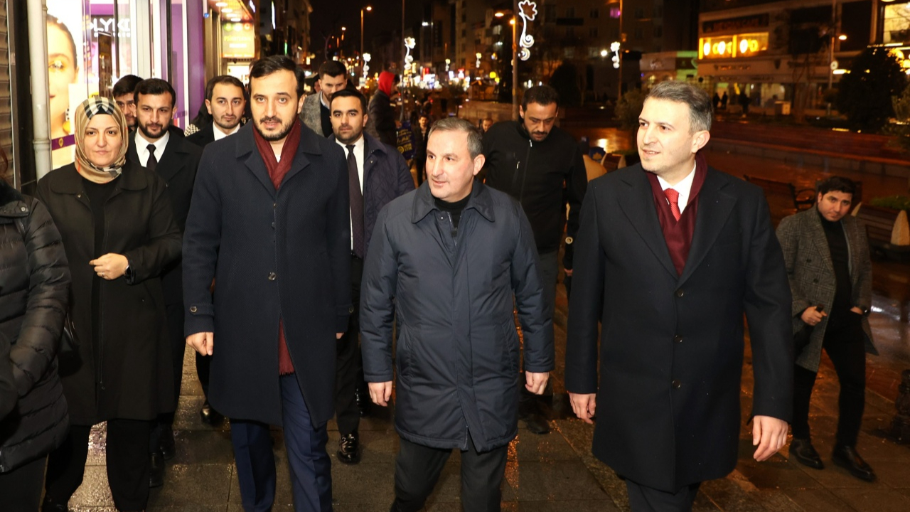 AK Parti İstanbul İl Başkan Adayı Abdullah Özdemir'den kongre öncesi esnaf ziyareti