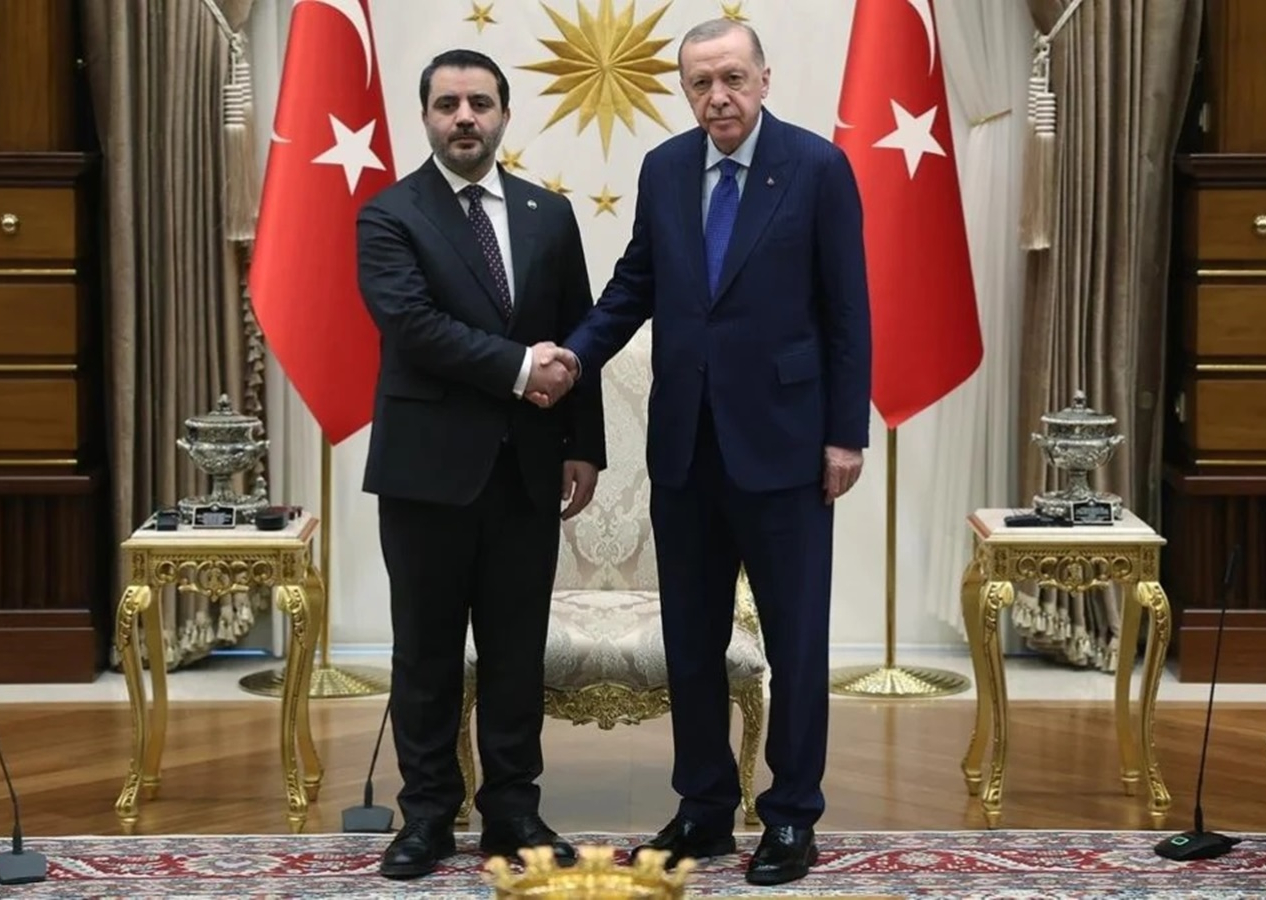 Cumhurbaşkanı Erdoğan, Suriye Dışişleri Bakanı Şeybani'yi kabul etti