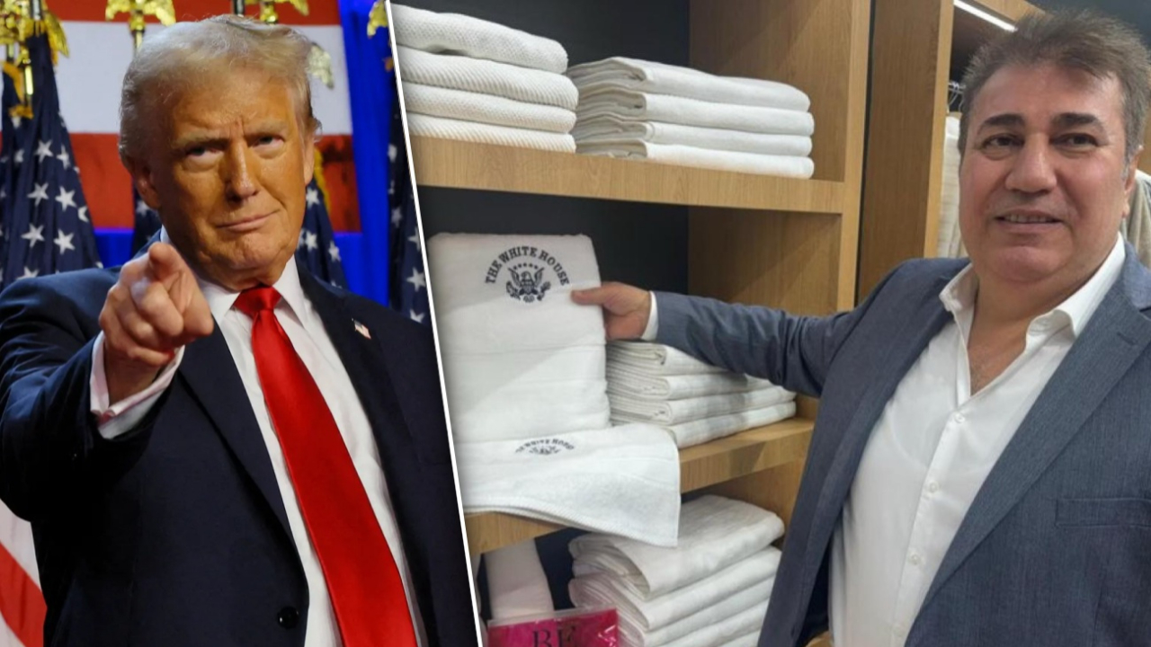 Trump’ın Beyaz Saray’da kullanacağı havlular Denizli’de üretildi