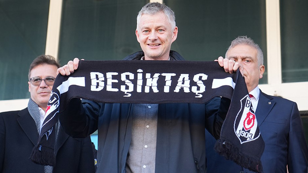 Beşiktaş Ole Gunnar Solskjaer'i KAP'a bildirdi: 1,5+1 yıllık sözleşme