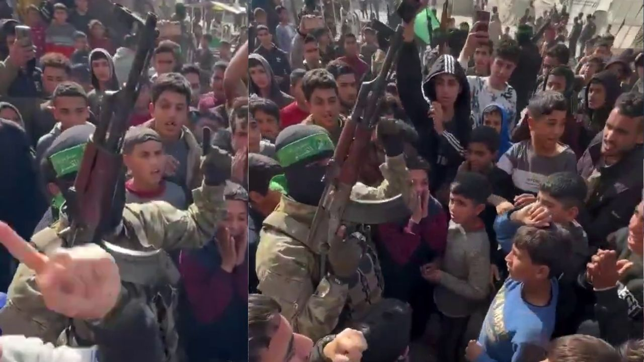 Kassam Tugayları Gazze sokaklarında gençlerle haykırdı: “Muhammed’in ordusu geri döndü”