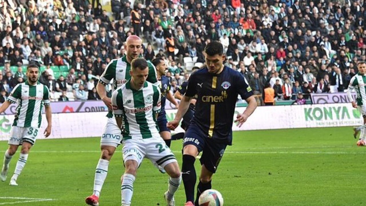 Konya'da 6 gol atıldı, ama 3 puanın sahibi çıkmadı! Konyaspor 3 - 3 Kasımpaşa | Maçın özeti