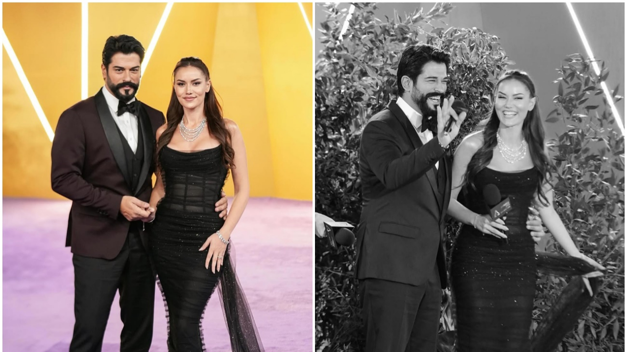 Fahriye Evcen ve Burak Özçivit çocuklarıyla Londra tatilinde! Ünlü çift tatil karelerini yayınladı...
