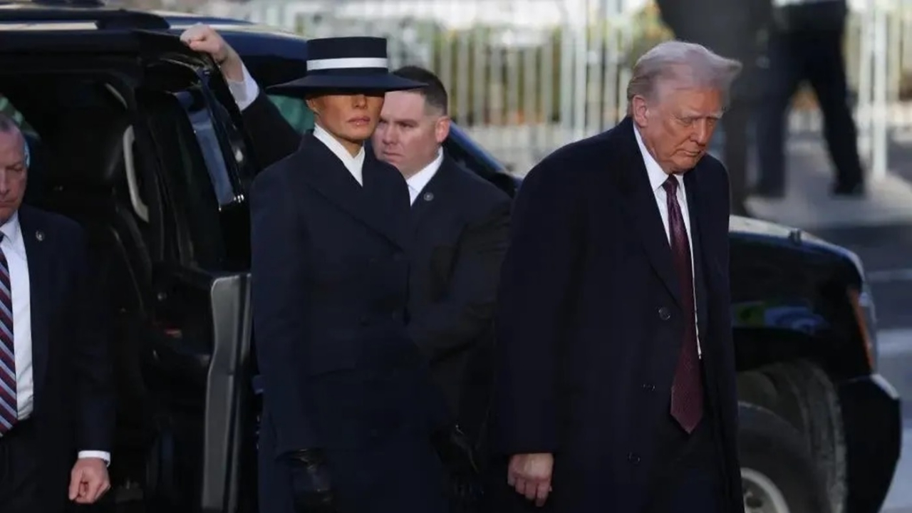 ABD'de ikinci Trump dönemi resmen başlıyor! İşte yemin töreninden ilk fotoğraf