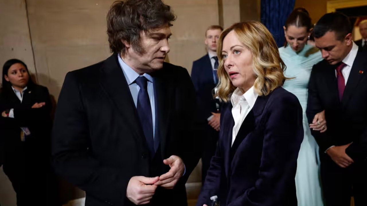 Meloni, Javier Milei... Sağın yükselen yıldızları da Trump töreninde