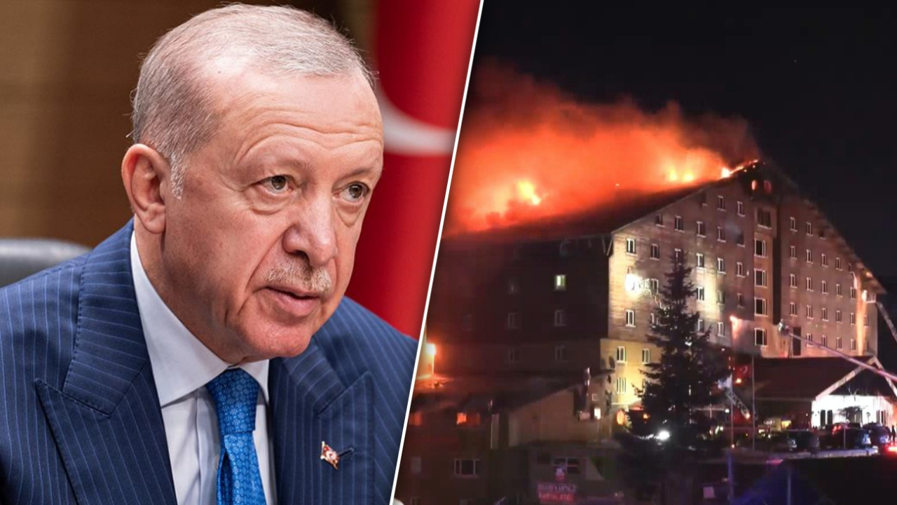 Cumhurbaşkanı Erdoğan'dan Bolu Kayak Merkezi'ndeki otel yangınıyla ilgili talimat: Soruşturmalar derhal başlatıldı!