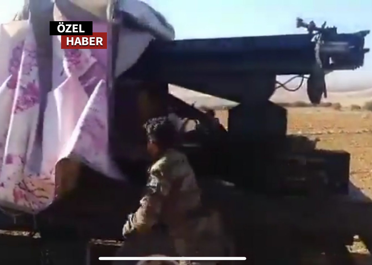 PKK/YPG kurnazlığı tutmadı! Sivil konvoy adı altında ağır makinalı silah getiriyorlardı!