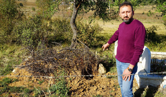 İlçe şokta! 'Ceset yiyen' yeniden ortaya çıktı