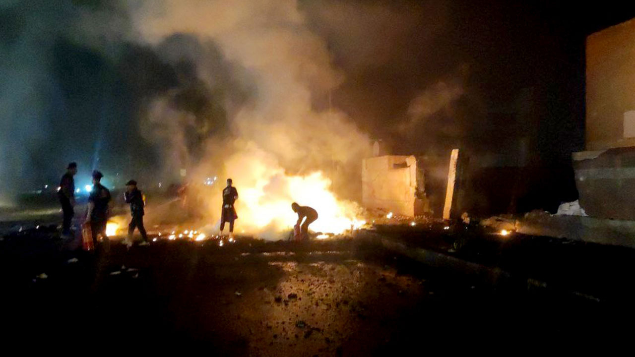 Teröristler sivillere saldırdı! Münbiç'te bomba yüklü aracı patlattılar: 1 sivil hayatını kaybetti