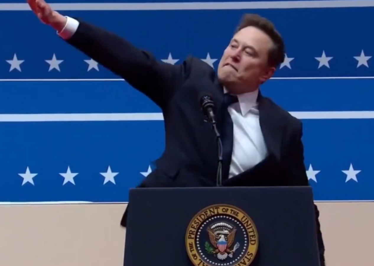 Küresel faşizmin ayak sesleri! Elon Musk önce ABD’de şimdi de Almanya’nın kalbinde Nazi selamı verdi! Musk’ın dedesi de ırkçı teknokratik diktatörlük heveslisiydi