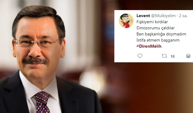 Twitter ahalisi 'DirenMelih' dedi! 'Başgan' için seferber oldular...