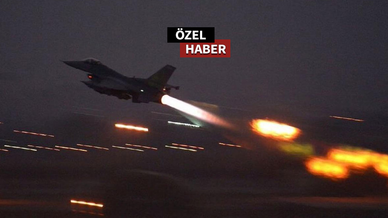 Son dakika! Kuzey Irak’ta bölücü terör örgütüne hava harekatı!