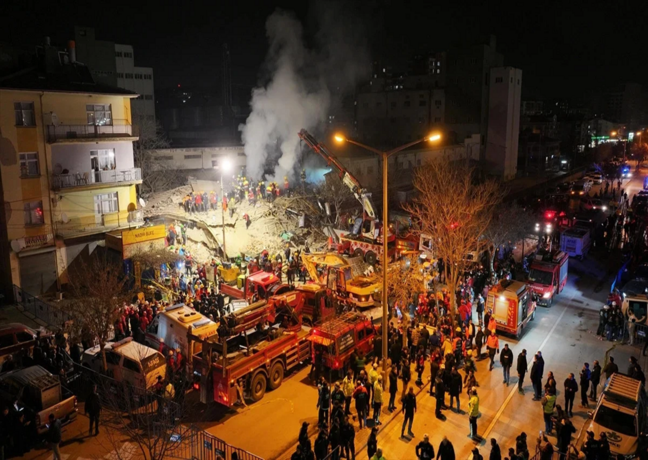 Konya'da çöken bina ile ilgili 6 şüpheli tutuklandı!