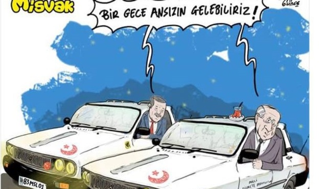 Misvak'tan Erdoğan ve Bahçeli'ye bir garip gönderme!
